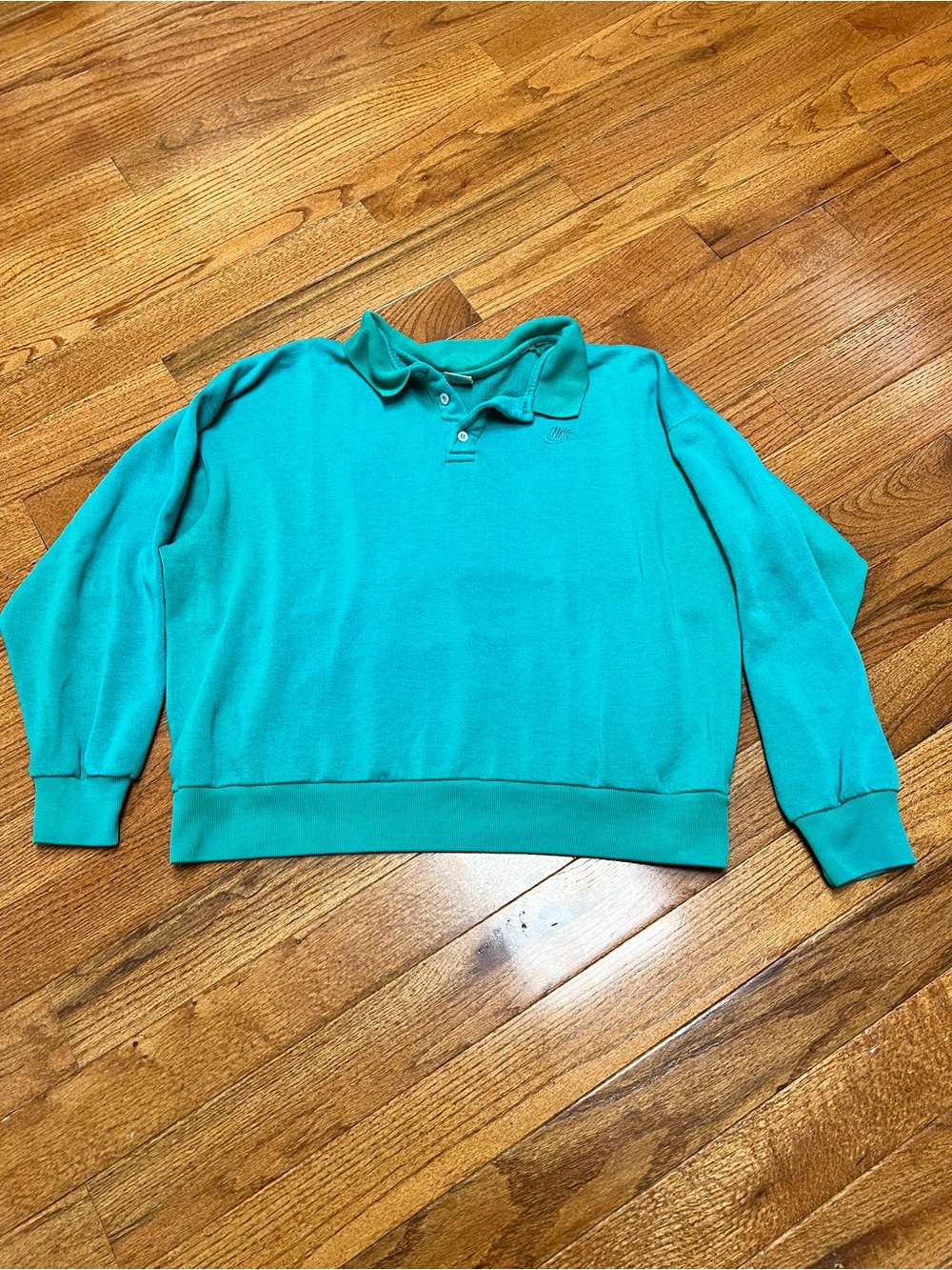 Teal Nike Sweatshirt - Classic Pullover